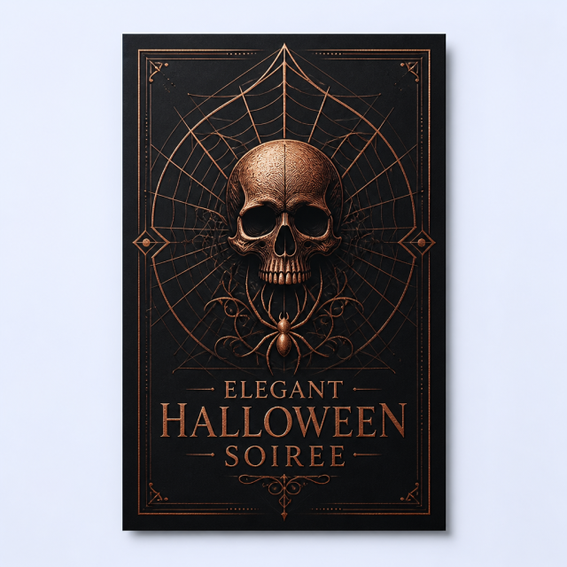 Custom Halloween Promotional Posters - Premium Spooky Event Art Prints by STANDARD GIFTS