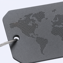 Custom Metal Luggage Tags - STANDARD GIFTS