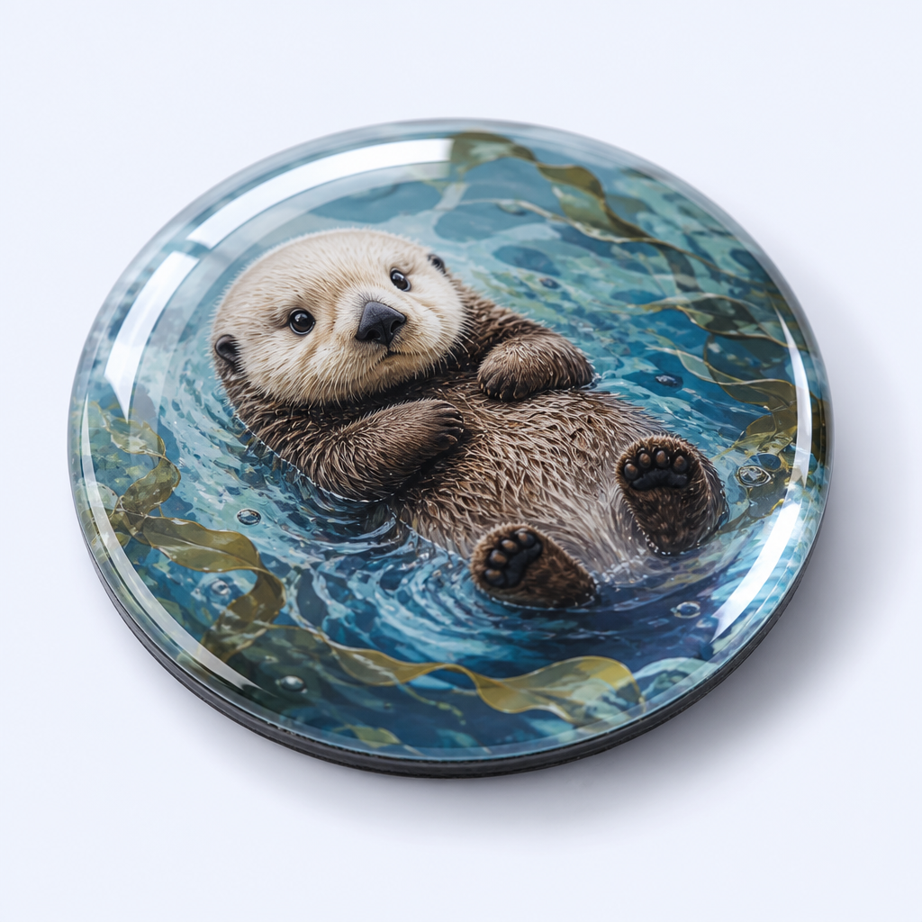 Custom Acrylic Fridge Magnets - Personalized Die-Cut Refrigerator Magnets