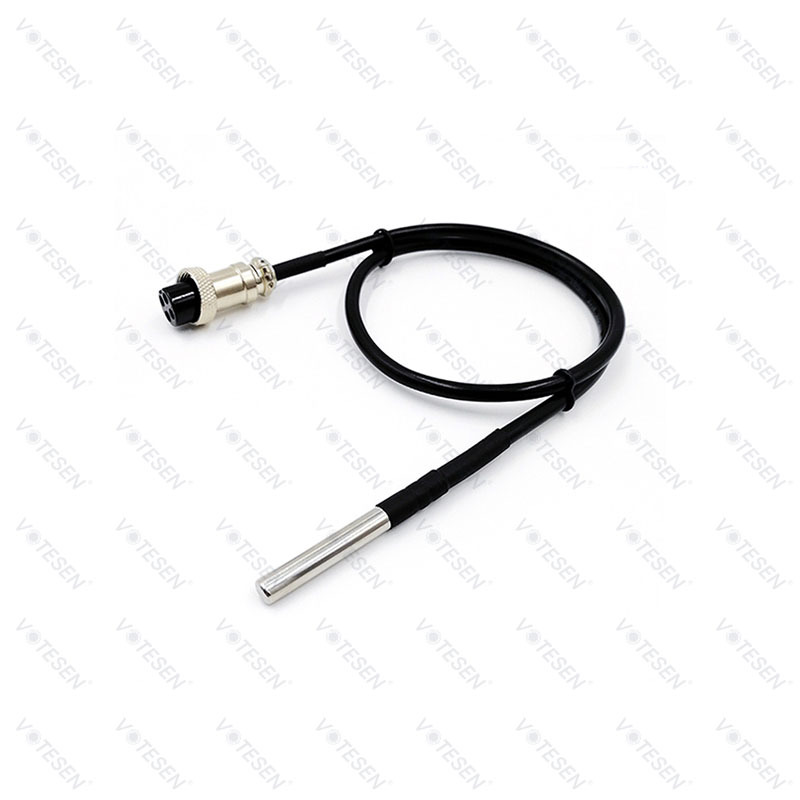 DS18B20 temperature sensor with M12 Aviation plug