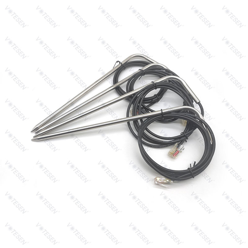 Right Angle Digital Temperature Sensor DS18B20 Temperature Probe Sharp Bent Tip probe