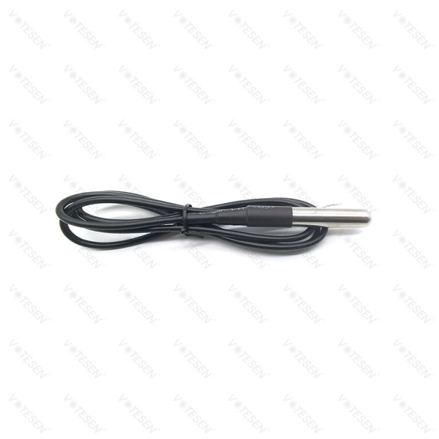 6*50mm Stainless Steel probe Temperature Sensor Maxims DS18B20 with high quality Shielded Wire