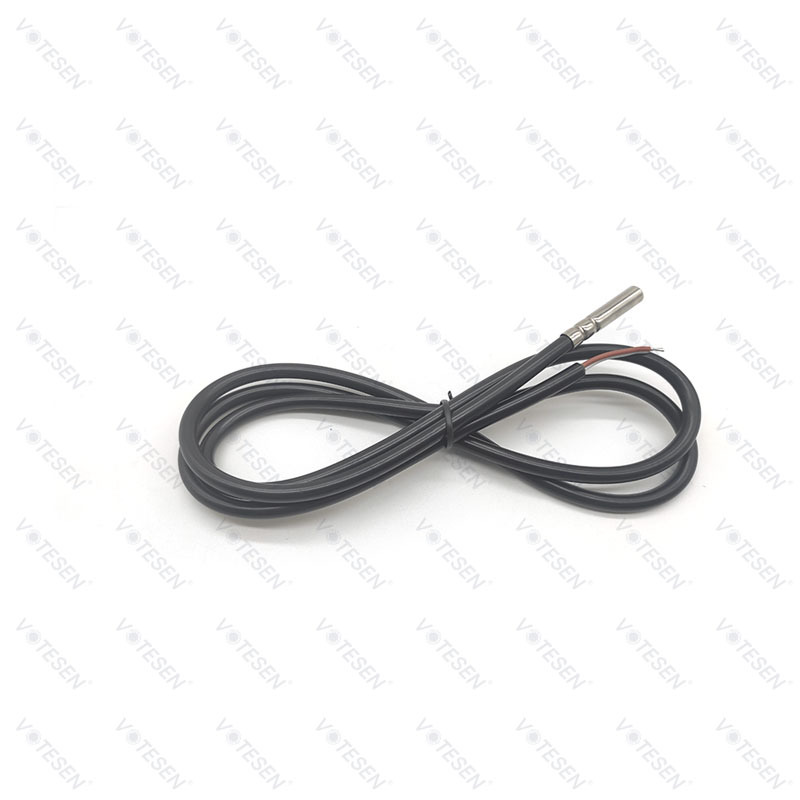 PVC Dallas 1 Wire Digital Temperature Sensor Probe 2 Cores Parasite Powered