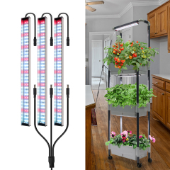 EDKFARM 3 Tier Raised Home Indoor Herb Planter Self Watering Pot Vertical Garden System,EDKFARM Grow Light System