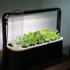 (Presale)  Mini Hydroponic/Soil LED Growth System with Adjustable Light Height,EDKFARM Grow Light System