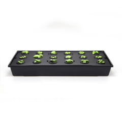 18-Cell 1020 Hydroponic Propagation Tray | Seed Starter Kit for Indoor Gardening & Plant Cloning,EDKFARM Grow Light System