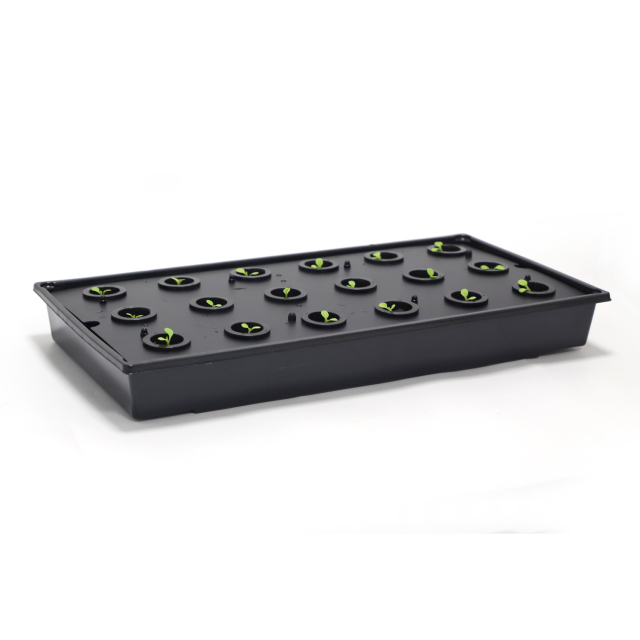 18-Cell 1020 Hydroponic Propagation Tray | Seed Starter Kit for Indoor Gardening & Plant Cloning,EDKFARM Grow Light System
