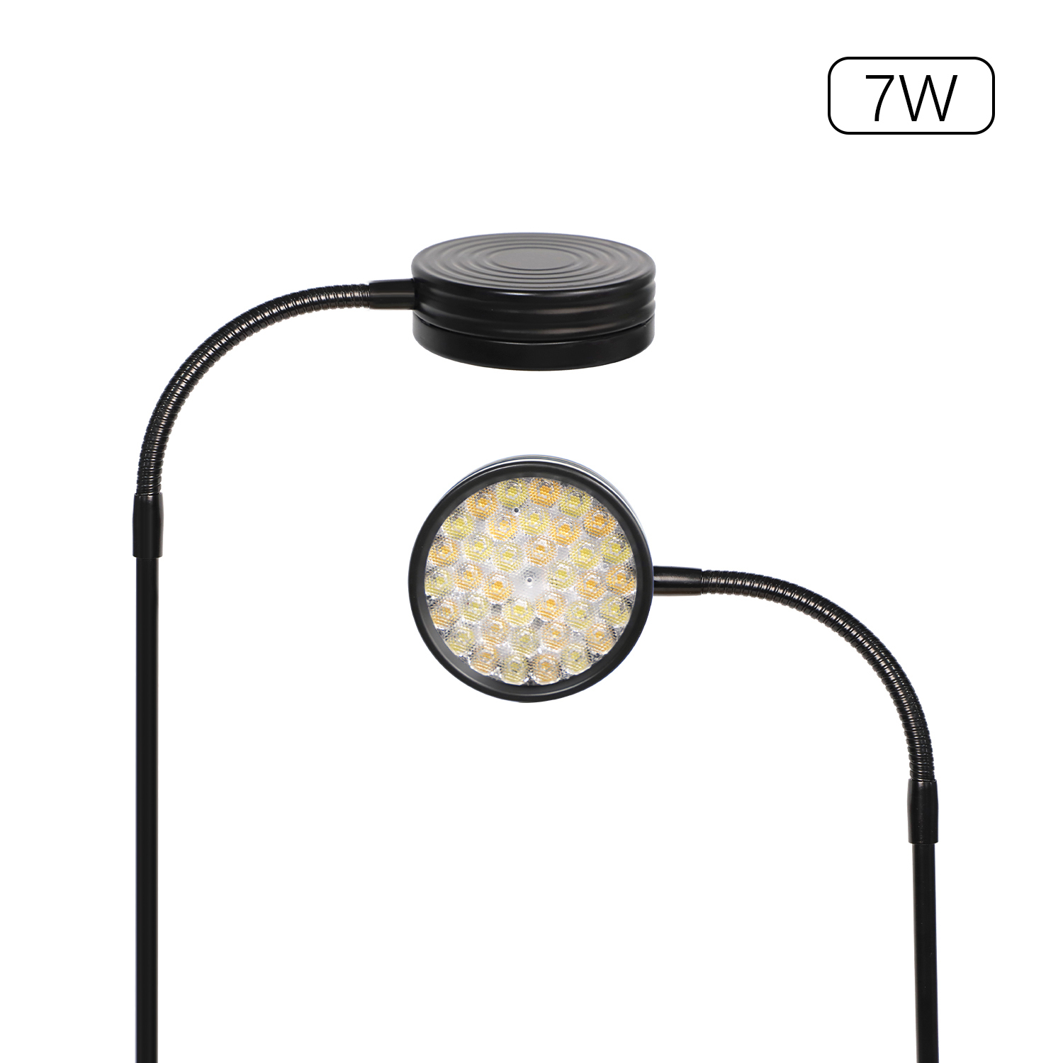 Full Spectrum Micro Landscape LED Illumination Lamp Bamboo Grow Light Stand with Bamboo Board,EDKFARM Grow Light System