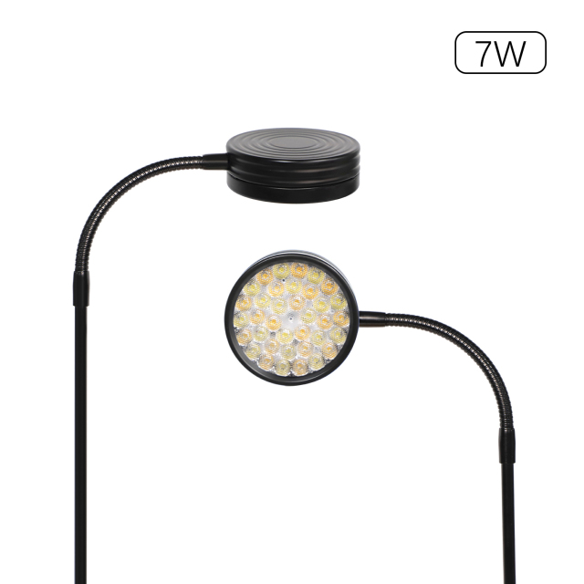 Full Spectrum Micro Landscape LED Illumination Lamp Bamboo Grow Light Stand with Bamboo Board,EDKFARM Grow Light System
