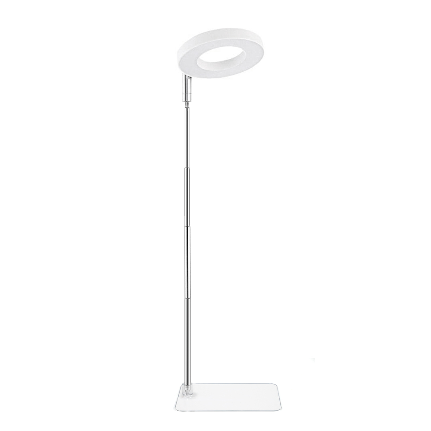 Full Spectrum Desktop Mini LED Halo Angel Ring Grow Light for Potted Plants, Herbs, Microgreens & Succulents,EDKFARM Grow Light System