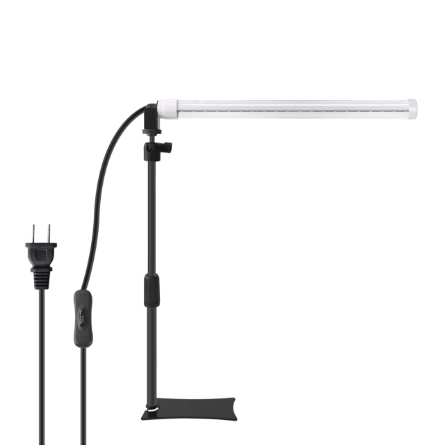 2FT T8 30W LED Adjustable Height Full Spectrum Tabletop Grow Light Stand for Indoor Seed Starting Plants, Succulents,EDKFARM Grow Light System