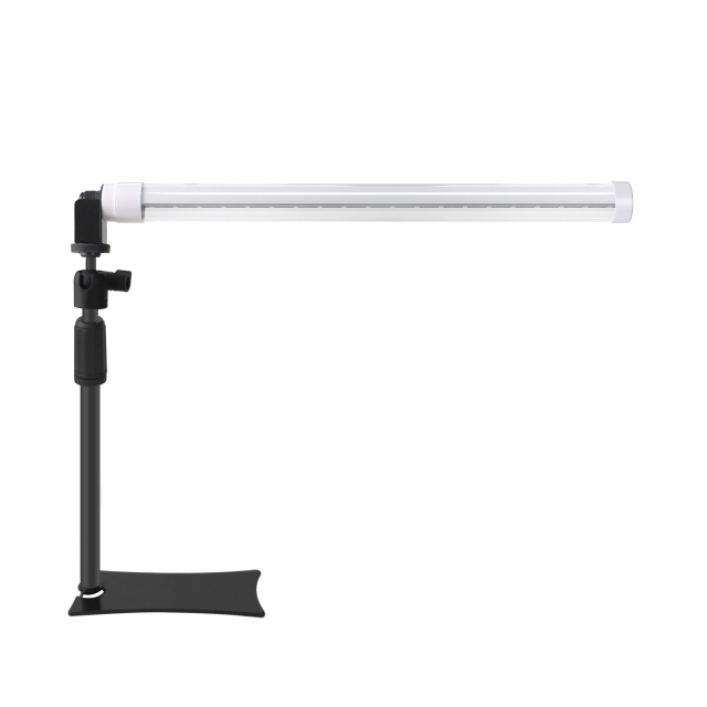 2FT T8 30W LED Adjustable Height Full Spectrum Tabletop Grow Light Stand for Indoor Seed Starting Plants, Succulents,EDKFARM Grow Light System