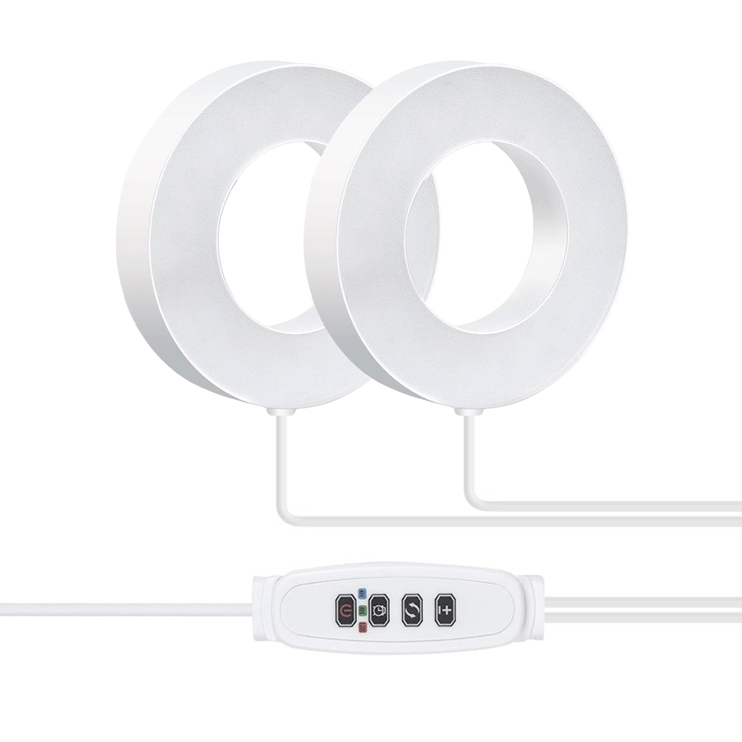 Decorative Ceiling-Mount Angel Grow Light 1 to 4 Ring DC5V USB Phytolamp for Indoor Plant Seedlings Home Flower Succulent,EDKFARM Grow Light System