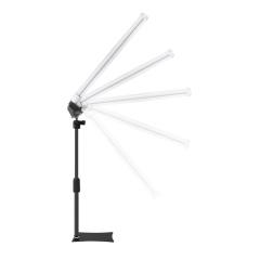 2FT T8 30W LED Adjustable Height Full Spectrum Tabletop Grow Light Stand for Indoor Seed Starting Plants, Succulents,EDKFARM Grow Light System