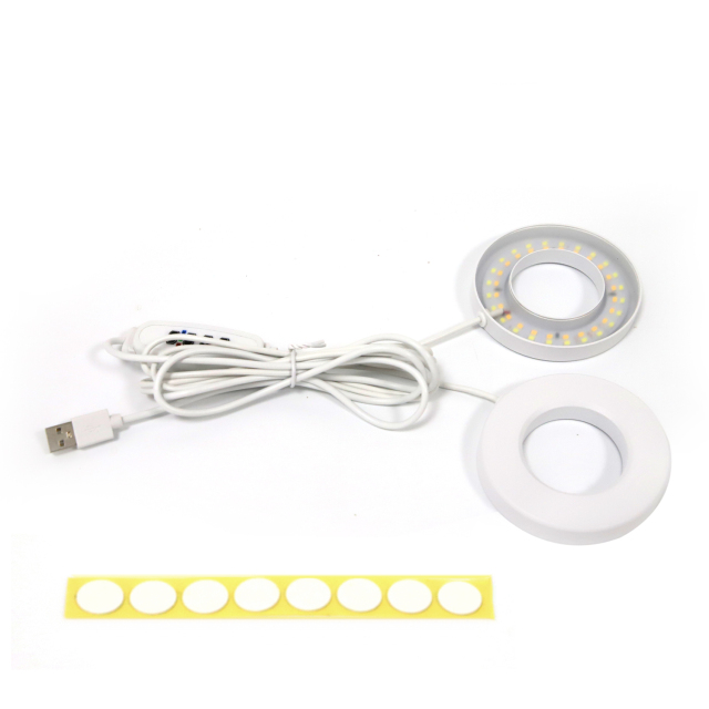Decorative Ceiling-Mount Angel Grow Light 1 to 4 Ring DC5V USB Phytolamp for Indoor Plant Seedlings Home Flower Succulent,EDKFARM Grow Light System