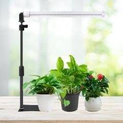 2FT T8 30W LED Adjustable Height Full Spectrum Tabletop Grow Light Stand for Indoor Seed Starting Plants, Succulents,EDKFARM Grow Light System
