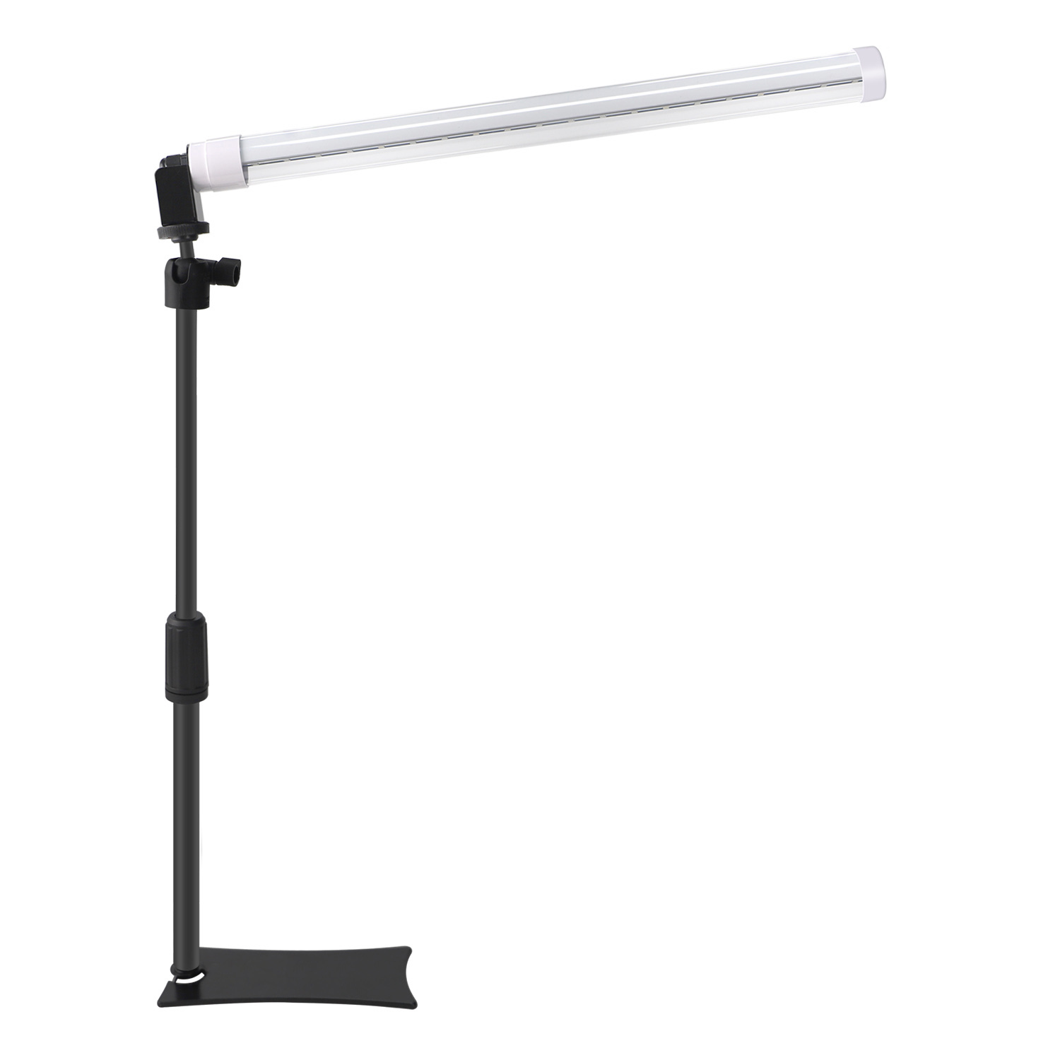 2FT T8 30W LED Adjustable Height Full Spectrum Tabletop Grow Light Stand for Indoor Seed Starting Plants, Succulents,EDKFARM Grow Light System