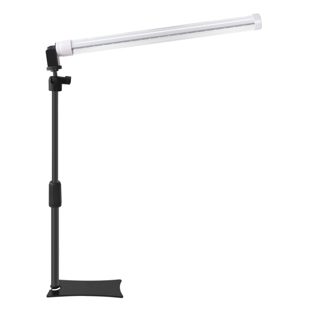2FT T8 30W LED Adjustable Height Full Spectrum Tabletop Grow Light Stand for Indoor Seed Starting Plants, Succulents,EDKFARM Grow Light System