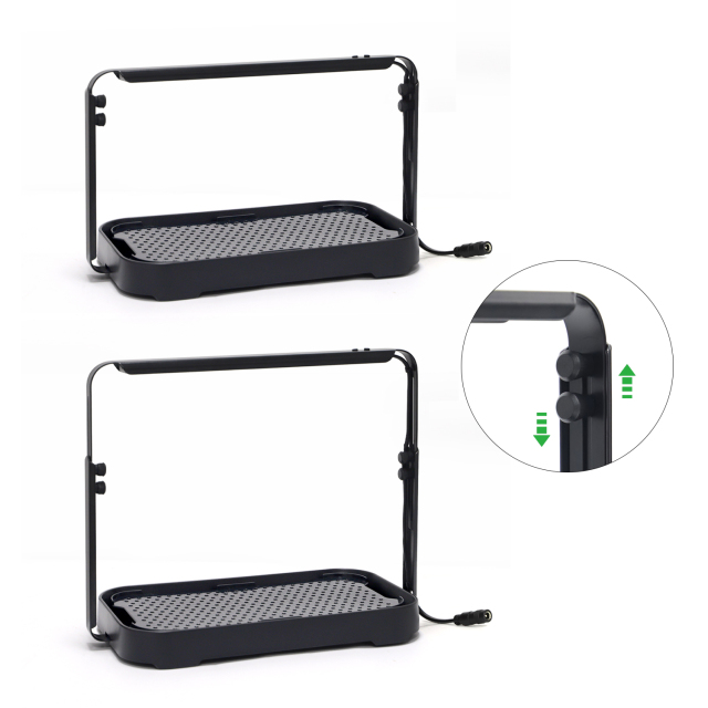 Gen 3 Adjustable Height Intelligent Garden Kit – Smart Timer Hydroponic Sprouter for Herbs, Microgreens & Seedlings on Office & Home Desks,EDKFARM Grow Light System