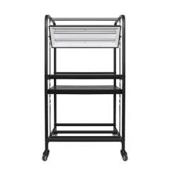 1.15m Adjustable Height 2-Tier Grow Light System – Plant Grow Stand for Seed Starting, Indoor Vegetables, and Herbs,EDKFARM Grow Light System
