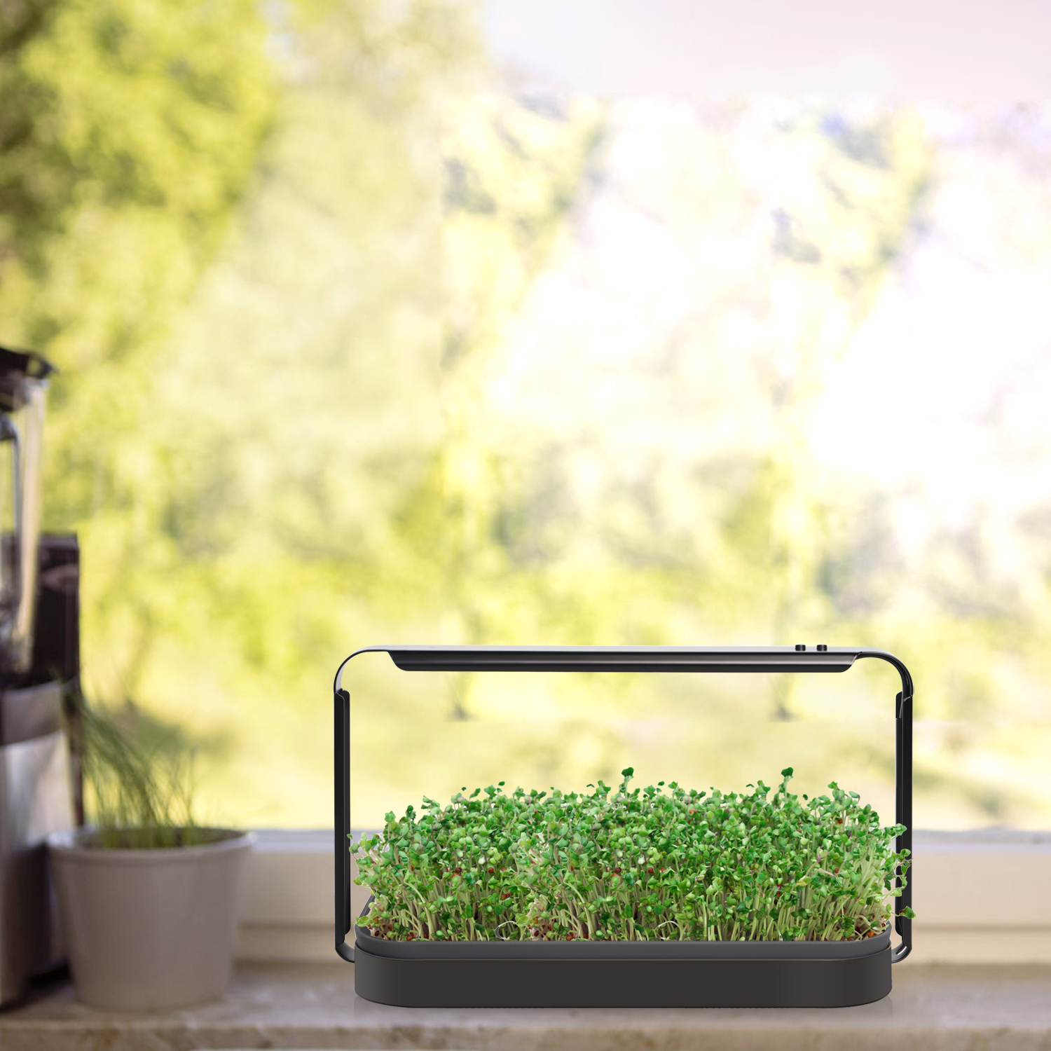 Indoor Microgreen Germination Smart Garden Kit (1.0) — Hydroponic Indoor Growing System,EDKFARM Grow Light System
