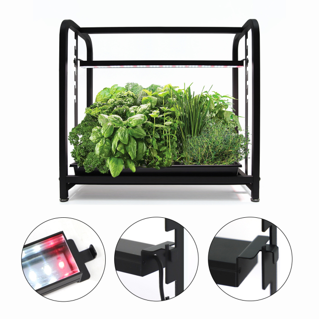 0.58m Adjustable Full Spectrum LED Grow Light System 16W Seedling Gardening,EDKFARM Grow Light System