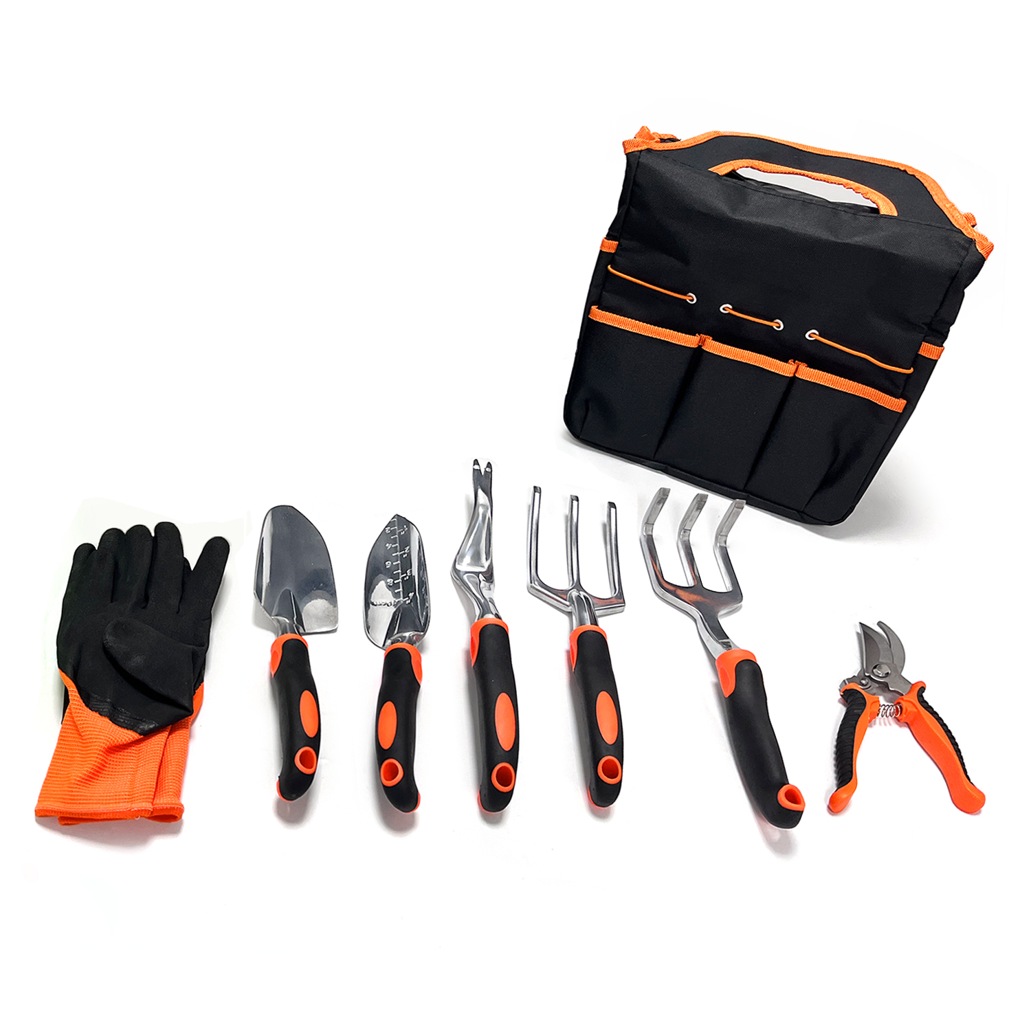 Complete 8-Piece Garden Tool Set — Essential Tools for Indoor and Outdoor Gardening,EDKFARM Grow Light System