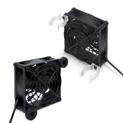 Mini Indoor Clip Fan with 3-Speed Control – Versatile Ventilation for Grow Tents, Vertical Racks, Desks, and More,EDKFARM Grow Light System