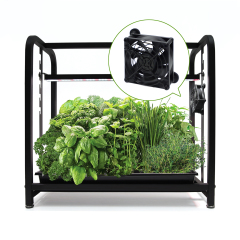Mini Indoor Clip Fan with 3-Speed Control – Versatile Ventilation for Grow Tents, Vertical Racks, Desks, and More,EDKFARM Grow Light System