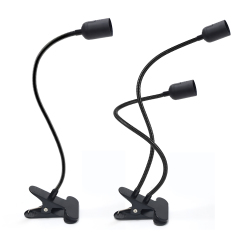 E26  / E27 double-ended clip lamp holder with switch for indoor plant growth bulbs,EDKFARM Grow Light System