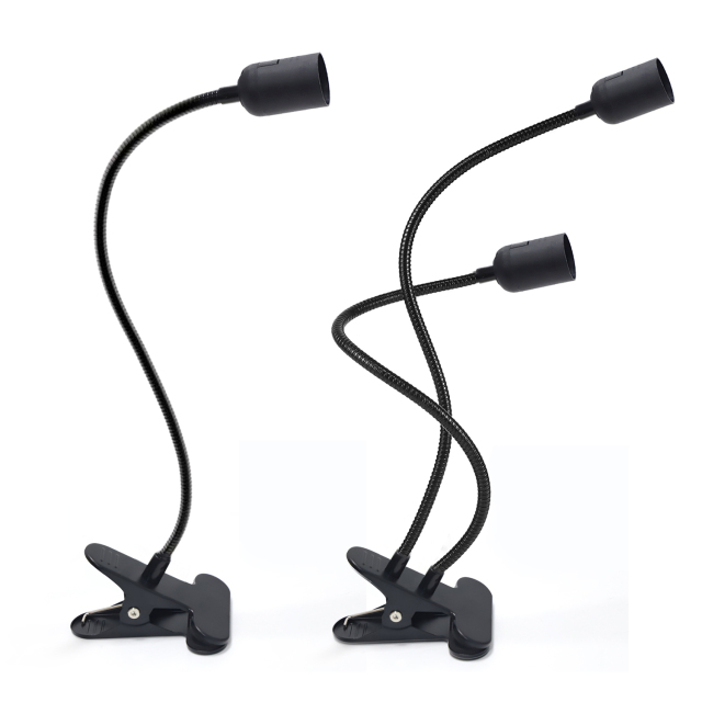 E26  / E27 double-ended clip lamp holder with switch for indoor plant growth bulbs,EDKFARM Grow Light System