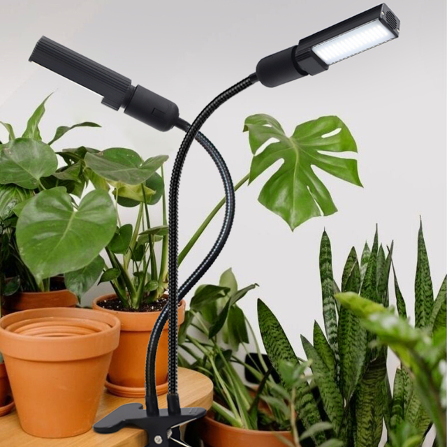 E26  / E27 double-ended clip lamp holder with switch for indoor plant growth bulbs,EDKFARM Grow Light System