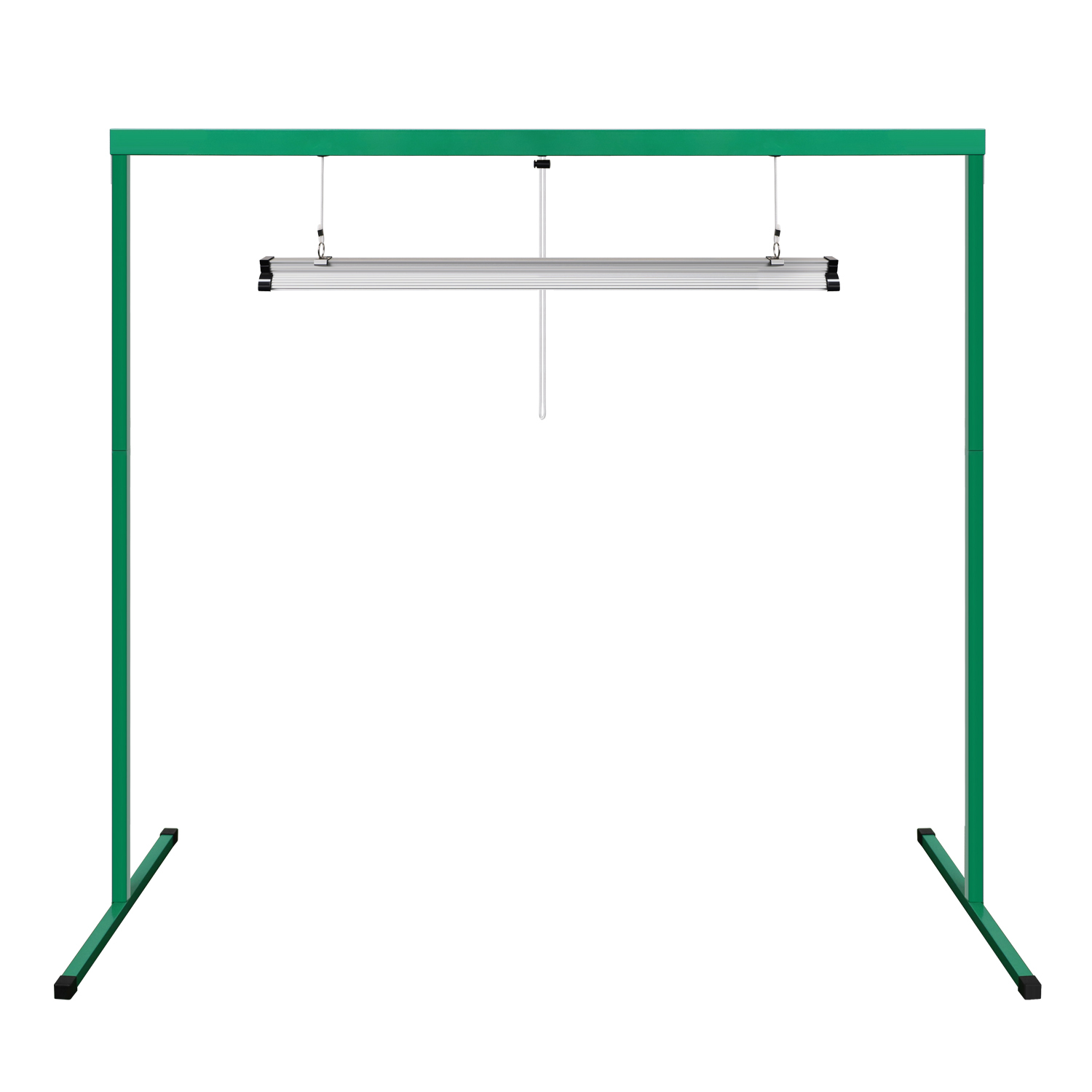 2FT/4FT Green Grow Light Rack – Hanging Support for T5/LED Lighting,EDKFARM Grow Light System