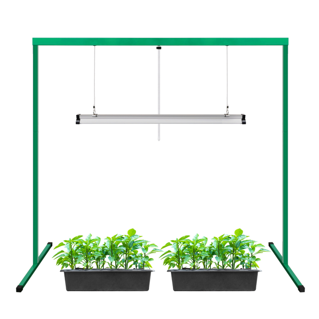 2FT/4FT Green Grow Light Rack – Hanging Support for T5/LED Lighting,EDKFARM Grow Light System
