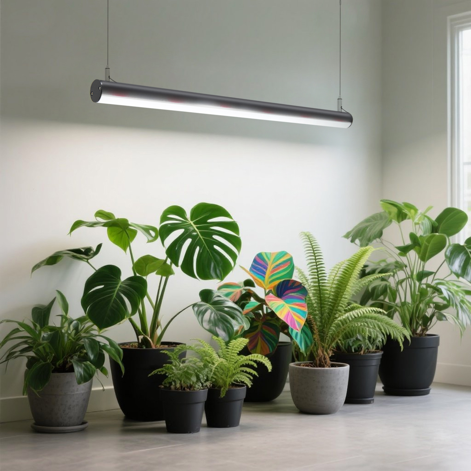 Full Spectrum 72W LED Grow Strip 4FT - Best for Indoor Seed Starting & Propagation 2026,EDKFARM Grow Light System