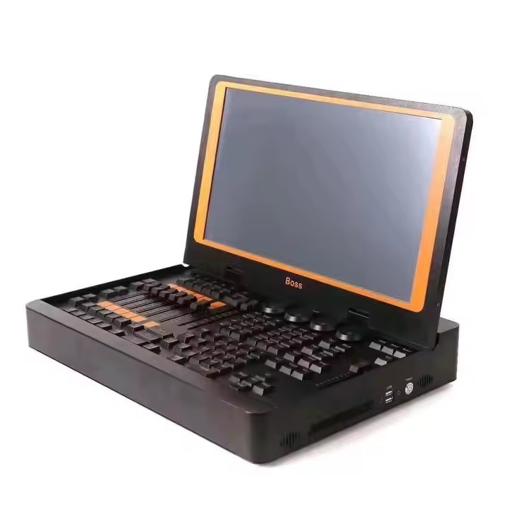 Intelligent Laptop Lighting DMX Controller Built in Battery PC Led Stage DJ Light Console