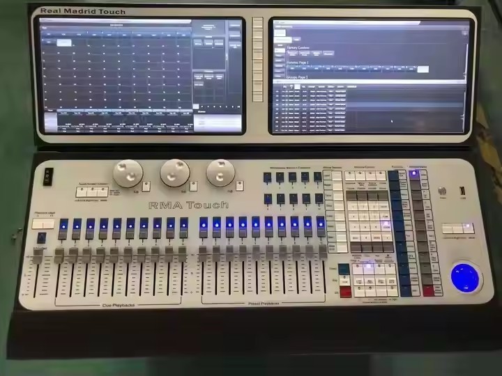tiger dual touch lighting console dmx light controller