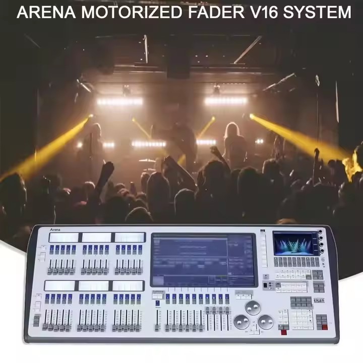 Factory Directly sale Arena Dmx512 Quartz Tiger Touch Console Stage Lighting Console Tiger Plus Lighting Dmx Controller Console