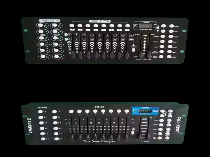 Professional Manufacture Stage light 192 dmx light controller dj controller 6