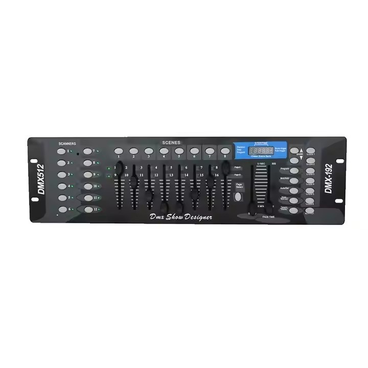 Professional Manufacture Stage light 192 dmx light controller dj controller 6
