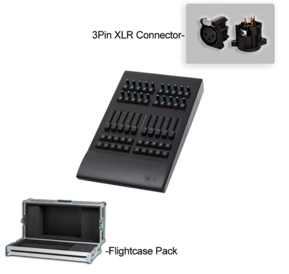 MA3 Fader Wing Professional Console Moving Head Light DMX MA 3 Version3.09 Stage Lighting Controller Fader Wing Command wing For Disco DJ Party