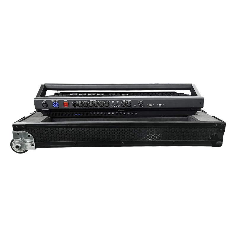 MA2 Command wing rgb touch screen control controller, stage lighting I7 CPU rgb backlight, electric pushrod