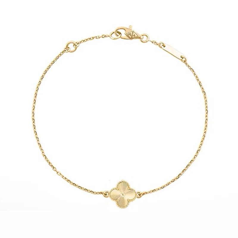mini single bracelet gold