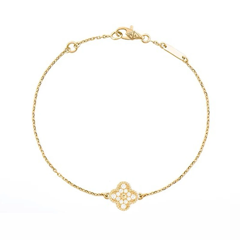 mini single bracelet gold