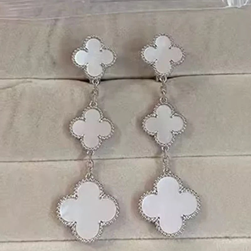 3 clover earrings
