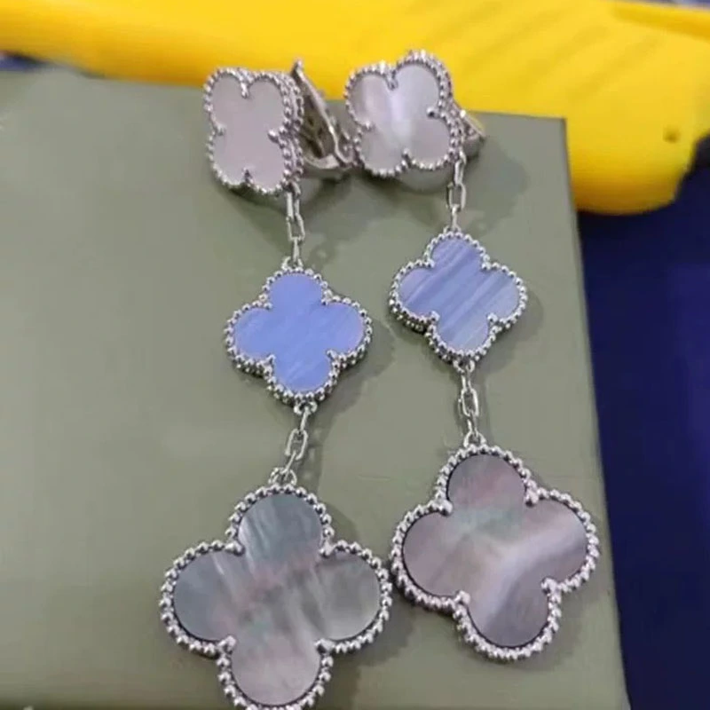 3 clover earrings