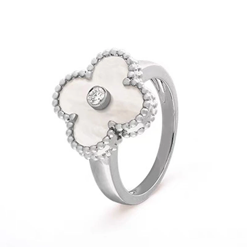 gold clover ring