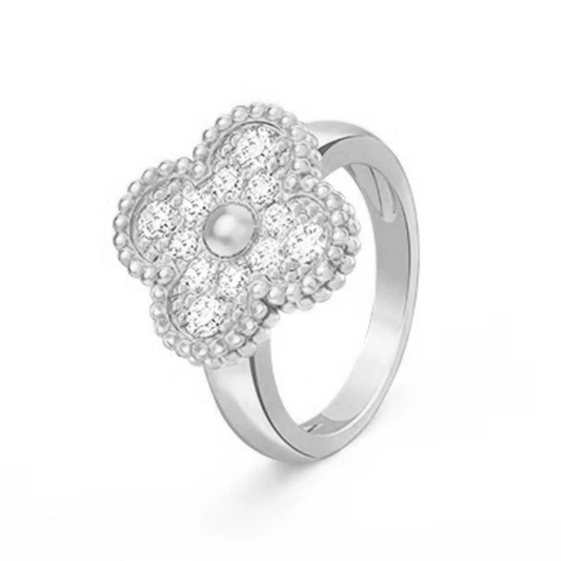 gold clover ring