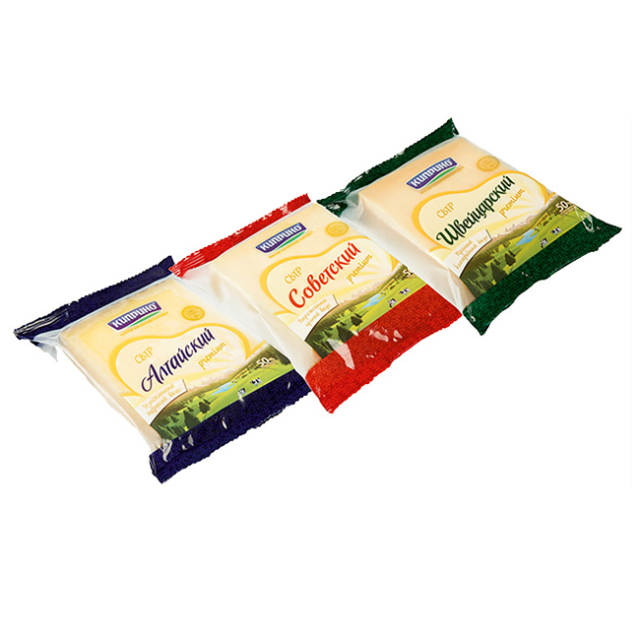 Square Shape For Cheese Packaging Customized Printed Oxgen Isulated Food Bag