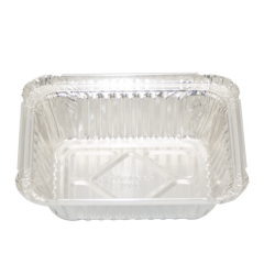 Disposable Logo Customized Food Packing Aluminum Foil Container 